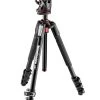 Manfrotto 190 Aluminium 4 Section Tripod + XPRO Ball Head Camera Accessories