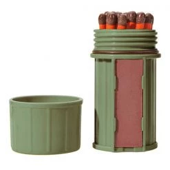 Fire Starting Gear UCO Stormproof Matches In Container Dark Green
