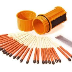 Fire Starting Gear UCO Stormproof Matches In Container Orange
