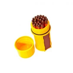 Fire Starting Gear UCO Stormproof Matches In Container Yellow