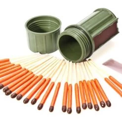 Fire Starting Gear UCO Stormproof Matches In Container Dark Green