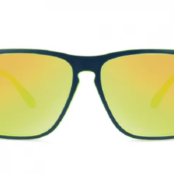Accessories Knockaround Fast Lane Polarized Sunglasses, Matte Navy & Neon Yellow