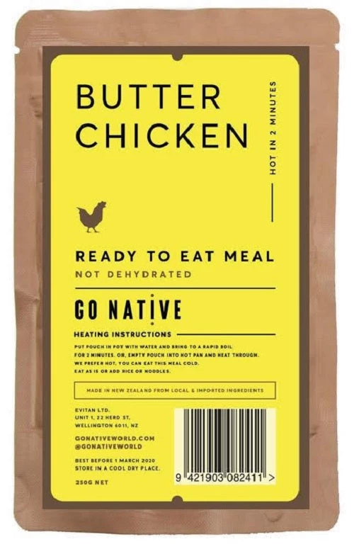 Go Native 3 Meal Mixed Pack - All 250 G Each Food