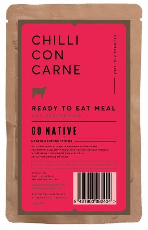 Go Native 3 Meal Mixed Pack - All 250 G Each Food