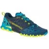 La Sportiva Bushido Ll Mens Running Shoe, Opal-Apple Green Clothing