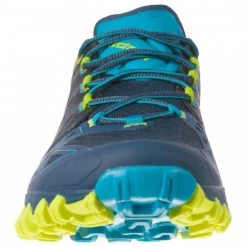 La Sportiva Bushido Ll Mens Running Shoe, Opal-Apple Green Clothing