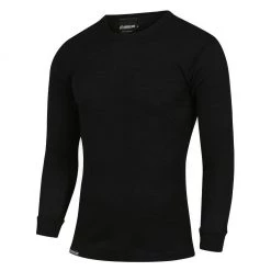 Hunt / Fish / Watersports Ridgeline Merinotech Thermal Crew Top, Black