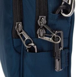 Travel Pacsafe Metrosafe LS100 Econyl Recycled Shoulder Bag, Deep Ocean
