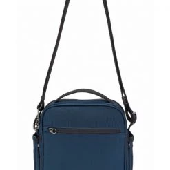Pacsafe Metrosafe LS200 Econyl Recycled Shoulder Bag, Deep Ocean Travel