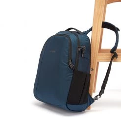 Travel Pacsafe Metrosafe LS350 Econyl Recycled Shoulder Bag, Deep Ocean