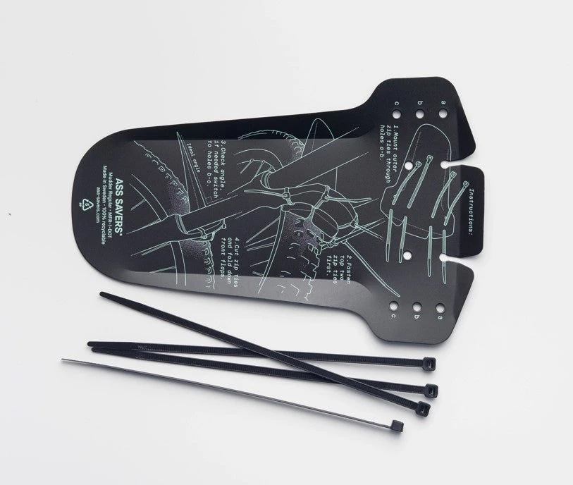 Bike Accessories Ass Savers Mudder - Wolf Special Edition Mudguard