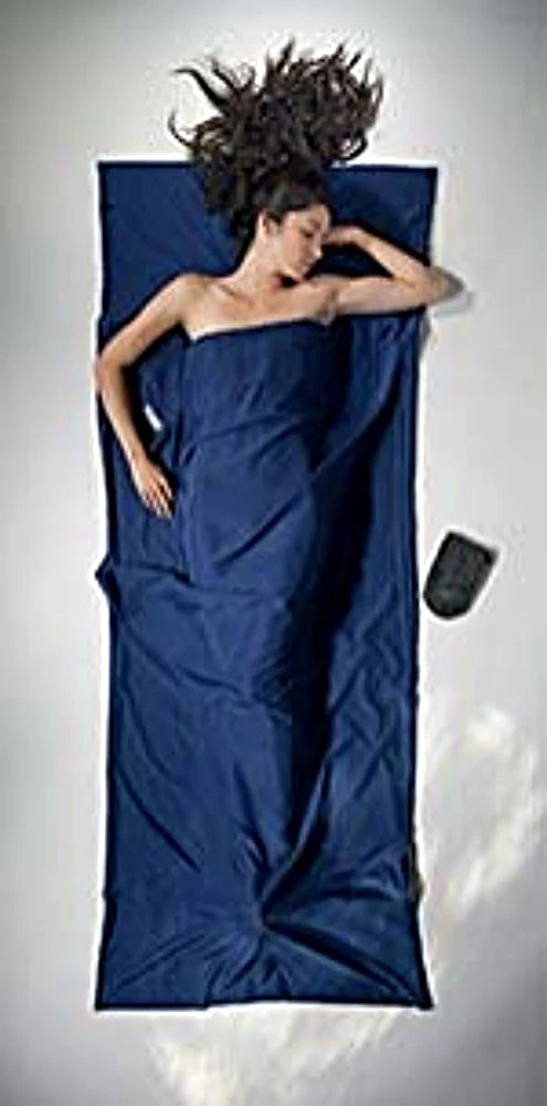 Cocoon Microfibre Travelsheet Blue Sleeping