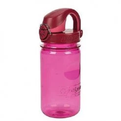 Nalgene On The Fly Kids Drink Bottle, 350ml, Pink Water Bottles