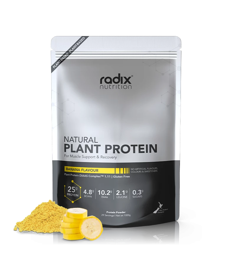Radix Nutrition Radix Natural Plant Protein Powder, 1kg Food