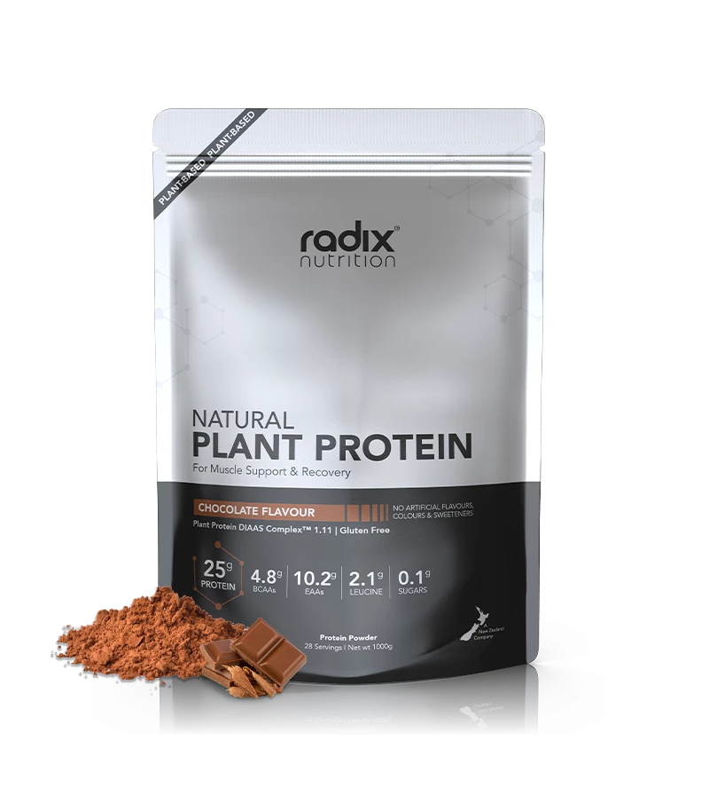 Radix Nutrition Radix Natural Plant Protein Powder, 1kg Food
