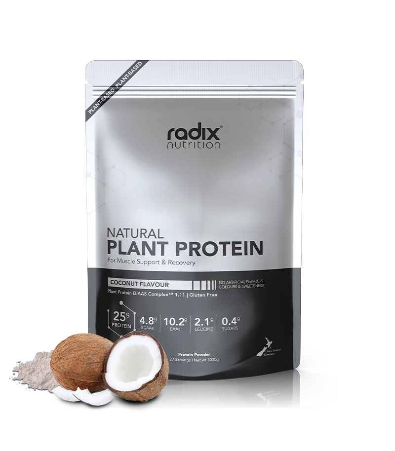 Radix Nutrition Radix Natural Plant Protein Powder, 1kg Food