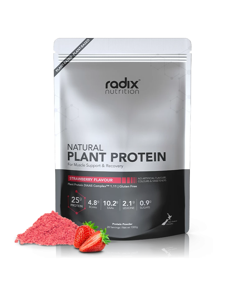 Radix Nutrition Radix Natural Plant Protein Powder, 1kg Food