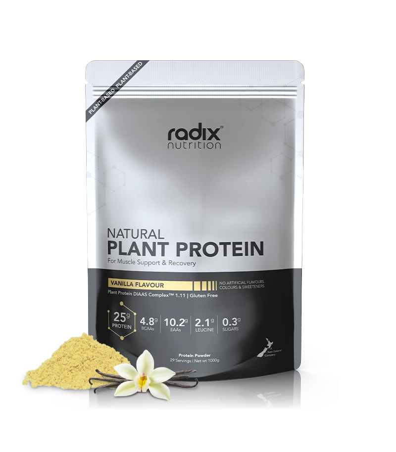 Radix Nutrition Radix Natural Plant Protein Powder, 1kg Food