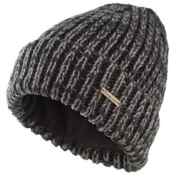Trekmates Nazz Chunky Knitted Beanie, Black Hats / Headwear