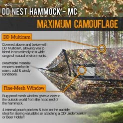 DD Hammocks Nest Hammock Multicam Camp / Tramp