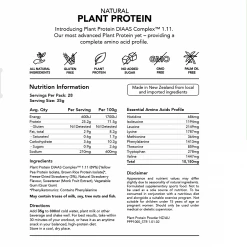 Radix Nutrition Radix Natural Plant Protein Powder, 1kg Food