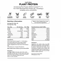 Radix Nutrition Radix Natural Plant Protein Powder, 1kg Food
