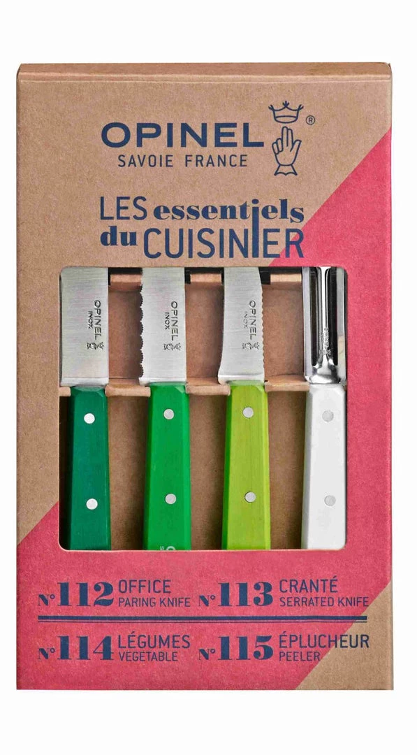 Opinel Essential Kitchen Set - 4 Pack Tools / Accessories