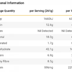 Radix Nutrition Radix Original 400 Plant-Based Indian Chickpea Curry