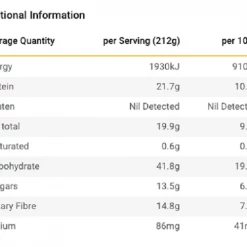 Radix Nutrition Radix Original 450 Apple, Cinnamon & Tumeric Breakfast Food