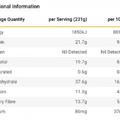 Radix Nutrition Food Radix Original 450 Mixed Berry Breakfast