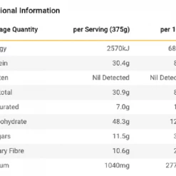Radix Nutrition Radix Original 600 Grass-Fed Beef Mexican Chilli Food