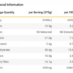 Radix Nutrition Radix Original 600 Plant-Based Indian Chickpea Curry Food