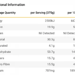 Radix Nutrition Food Radix Original 600 Plant-Based Mexican Chilli