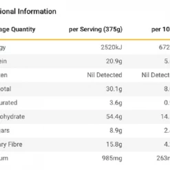 Radix Nutrition Radix Original 600 Plant-Based Turkish Falafel Food