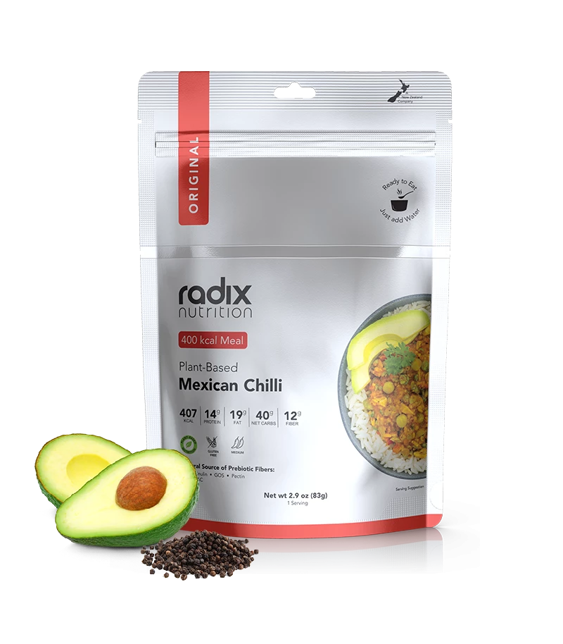 Radix Nutrition Radix Original 400 Plant-Based Mexican Chilli Food