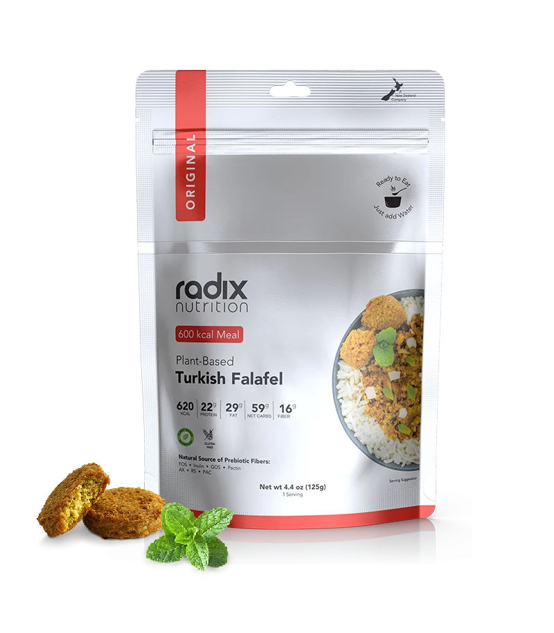 Radix Nutrition Radix Original 600 Plant-Based Turkish Falafel Food