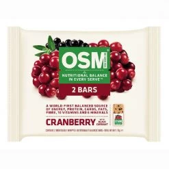 CookieTime Snacks OSM Cranberry With Blackcurrant Bar, 170g, 2 Pack