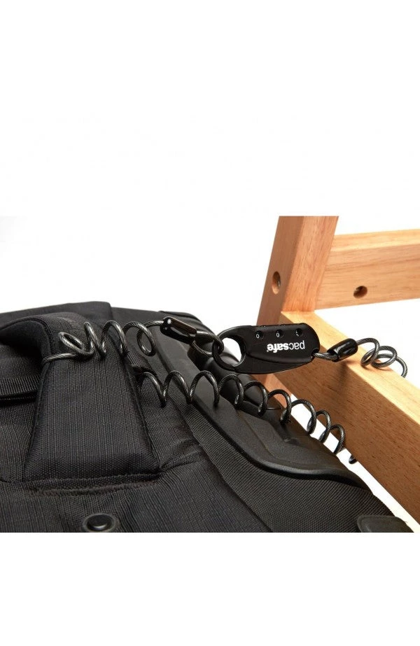 Pacsafe Combination Lock With Clip And Cable