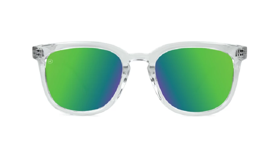 Knockaround Paso Robles Polarized Sunglasses, Clear