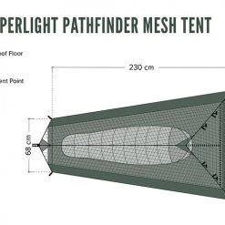 DD Hammocks Superlight Pathfinder Mesh Tent Camp / Tramp