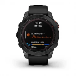 Accessories Garmin Fēnix® 7 – Solar Edition Slate Grey With Black Band