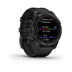 Accessories Garmin Fēnix® 7 – Solar Edition Slate Grey With Black Band