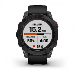 Accessories Garmin Fēnix® 7 – Solar Edition Slate Grey With Black Band