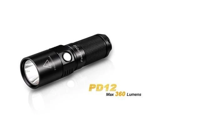 Fenix PD12 360 Lumen Flashlight Camp / Tramp
