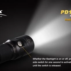 Fenix PD12 360 Lumen Flashlight Camp / Tramp