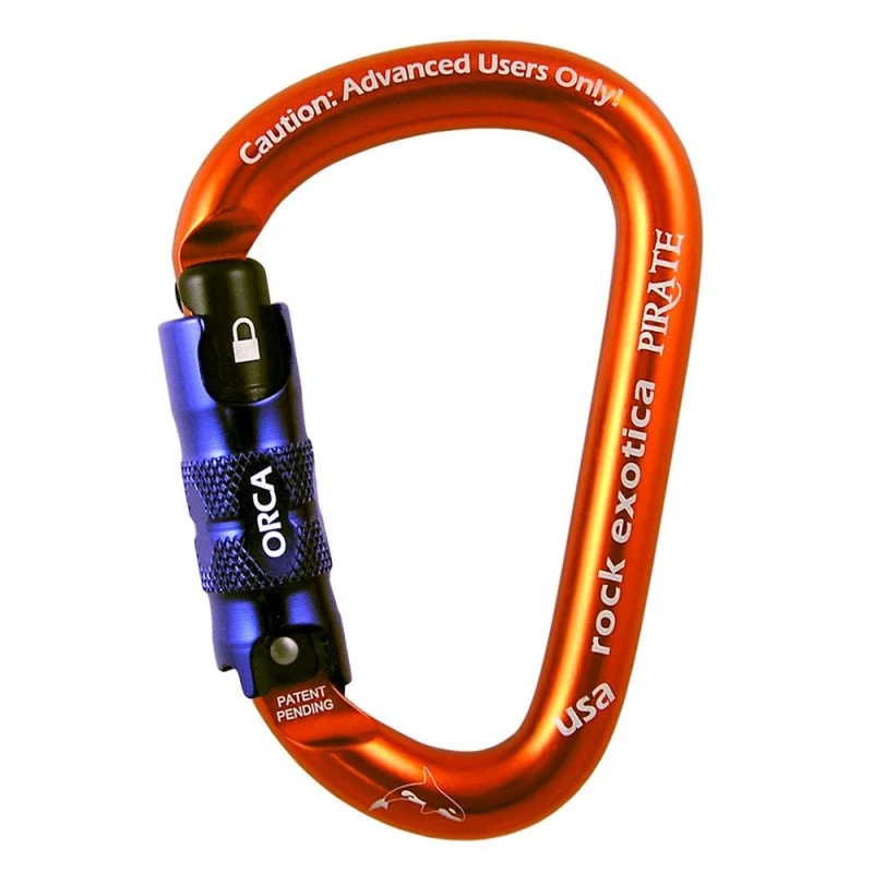 Rock Exotica Pirate Orca Lock Carabiner Climb