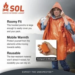 Amk SOL Heat Reflective Poncho