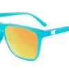 Accessories Knockaround Fast Lane Sport Polarized Sunglasses, Pool Blue/Sunset