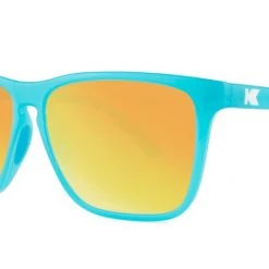 Accessories Knockaround Fast Lane Sport Polarized Sunglasses, Pool Blue/Sunset