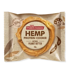 CookieTime Snacks Em's Protein Cookie, Peanut Butter, 50g